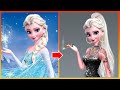 Frozen: Elsa  Glow Up Into Bad Girl - Disney Princesses Transformation