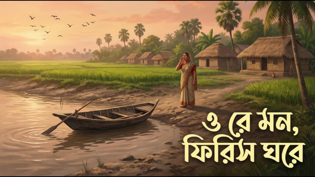 Ore Mon Firish Ghore | ওরে মন ফিরিস ঘরে | Bangla Emotional Song | Sonarda Music Studio