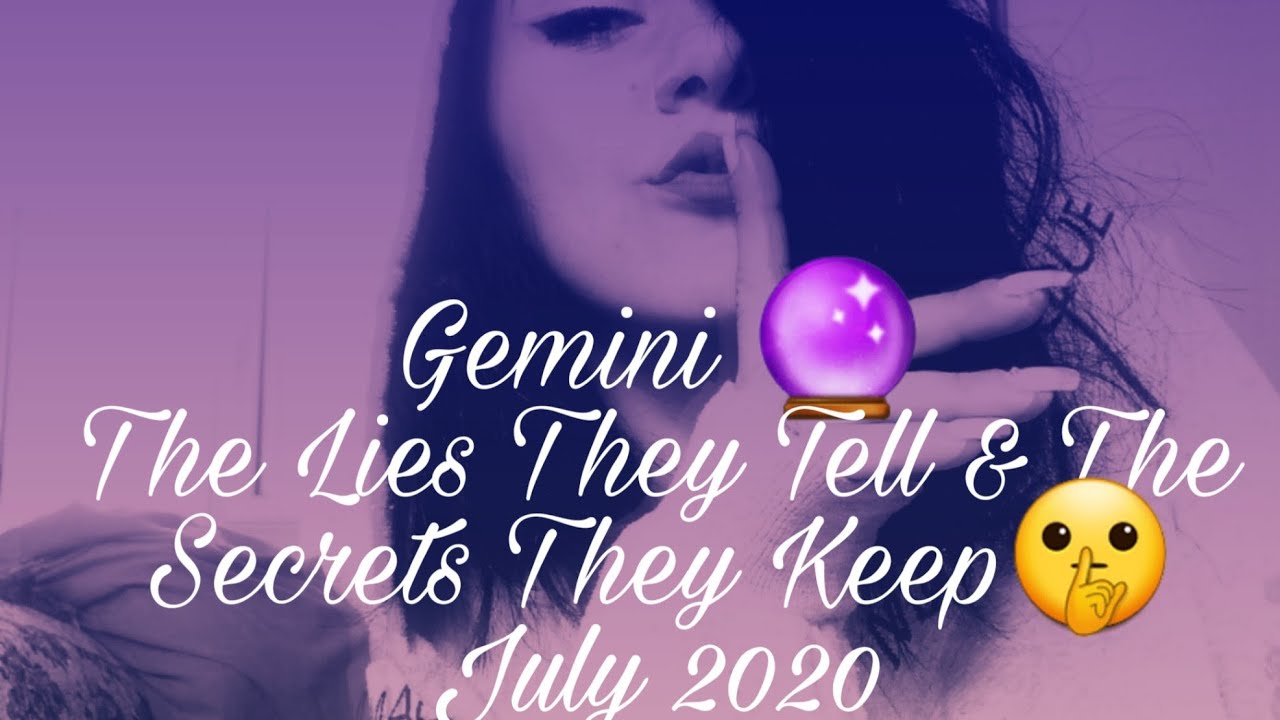 Gemini ♊ The Lies They Tell & The Secrets They Keep YouTube