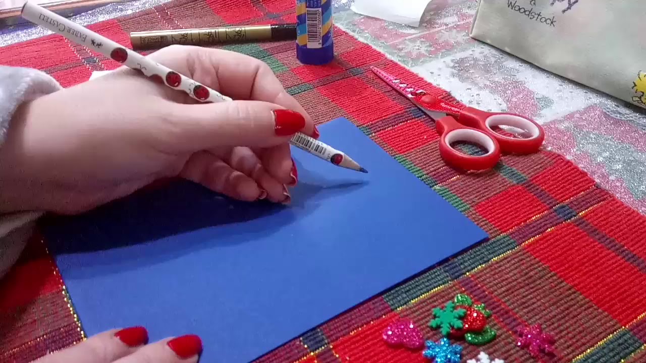Tutorial Diy Come Disegnare Un Albero Di Natale Stilizzato