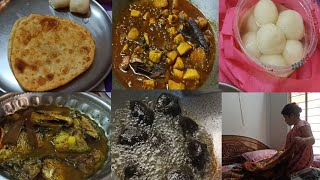 Sakal Sakal Uthe Grihojuddho Suruindian Housewife Busy Morning Routine