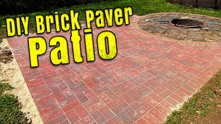 Building a DIY Brick Patio