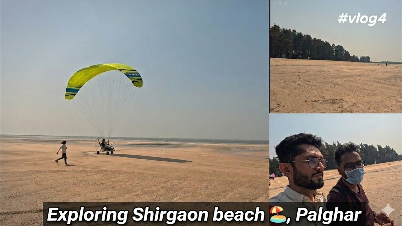#vlog4 | Exploring Shirgaon beach 🌊 while Mandar comes | global konkan festival 2026