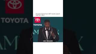 Jamie Foxx shared a powerful story about his daughter playing guitar for him while in the hospital