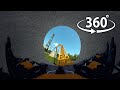 Extreme 360° video VR 🎢 Roller Coaster 🎢 8K !