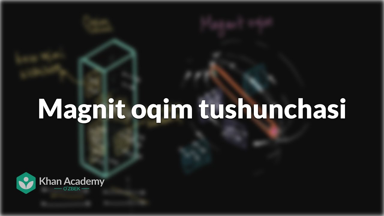 Magnit oqim tushunchasi | Faradeyning elektromagnit induksiya qonuni | Fizika