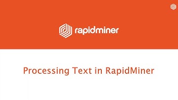 Processing Text and Document Objects | RapidMiner