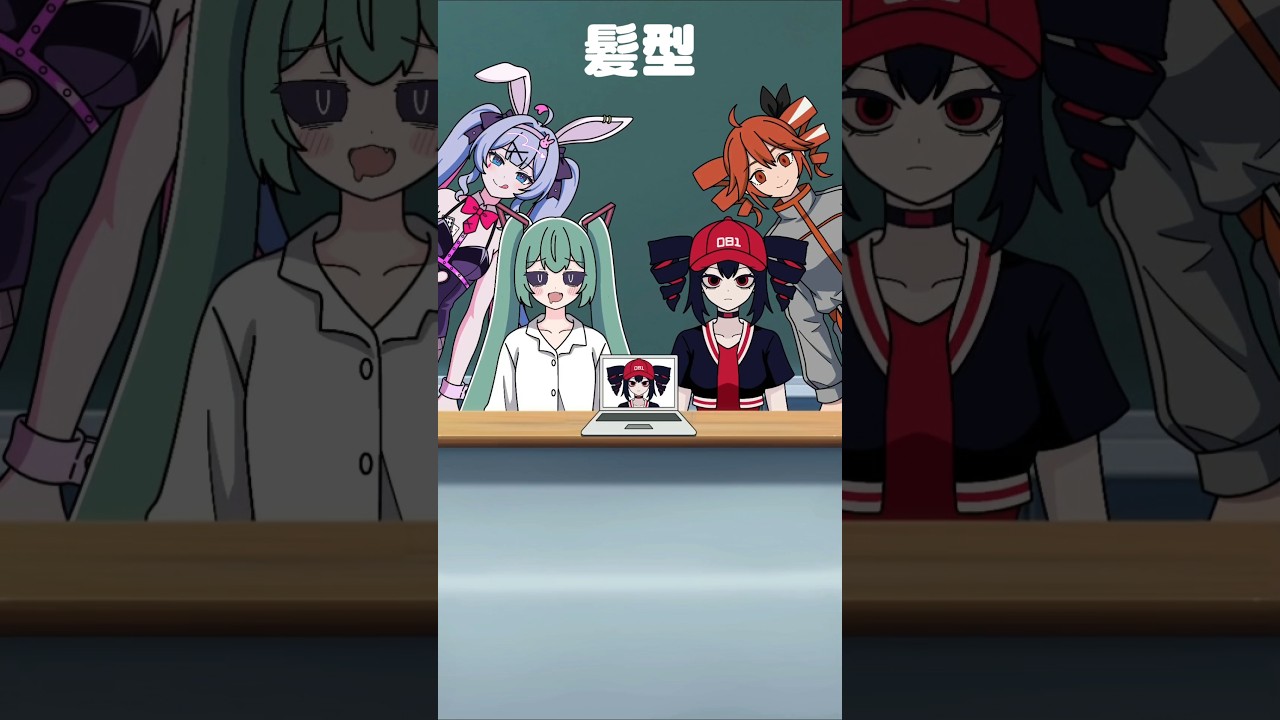 【新作】4択ルーレットイラスト!止まったキャラのパーツを合体させて合体キャラを描いてみた!いろんな初音ミク×重音テト編!