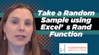 HumaniTV #1 - Choose a Random Sample for your Next Survey using Excel's RAND() Function