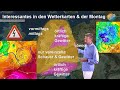 Interessantes in den Wetterkarten, der nicht mehr so heiße Montag &amp; die Abkühlung am Nordpol.