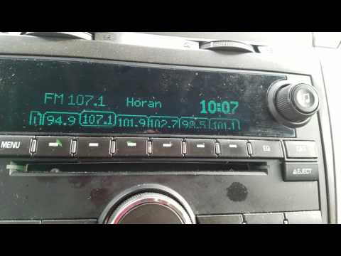 chevy traverse 2009 radio problem tweeters only