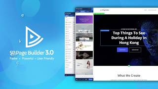 SP Page Builder 3 Pro - Detail Backend Overview