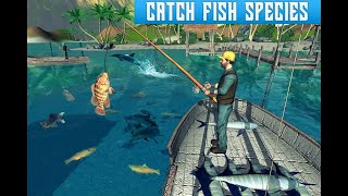 Boat Fishing Simulator salmon wild fish hunting screenshot 5