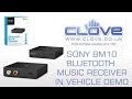 Sony BM10 Bluetooth Receiver In Vehicle (Cheap Bluetooth Car Kit Solution)