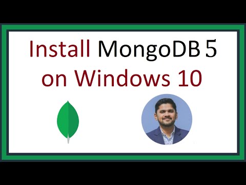 How to install MongoDB 5.0.0 on Windows 10