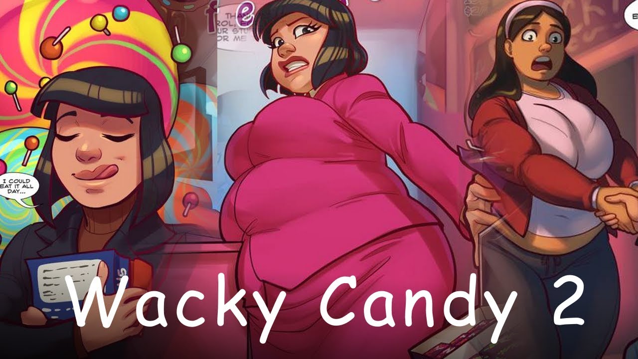 Wacky candy comic