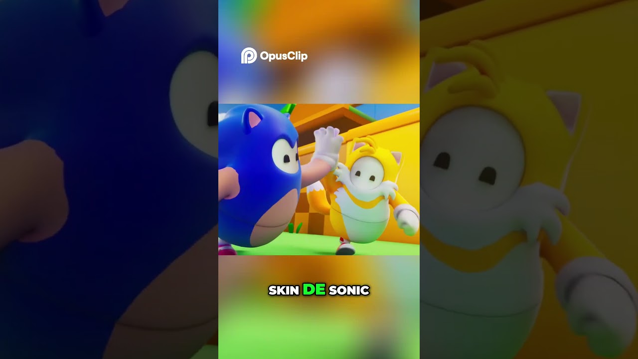 ASÍ FUE la LLEGADA del MAPA de SONIC a FALL GUYS!