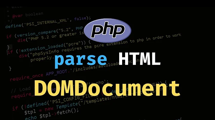 PHP Web Scraping & HTML Parsing using DOMDocument