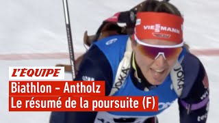 Biathlon 2023 - La poursuite d'Antholz pour l'Allemande Herrmann-Wick, les Françaises terminent loin