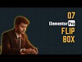 how to create a Flip Box in wordpress