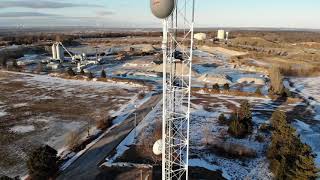 Illegal Cell Tower Climb (ALMOST CAUGHT!!!) Part 1