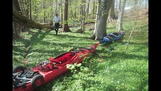 Ungewöhnliche  Paddelung Nr.2. Zum Plönersee über Suhrersee und Vierersee