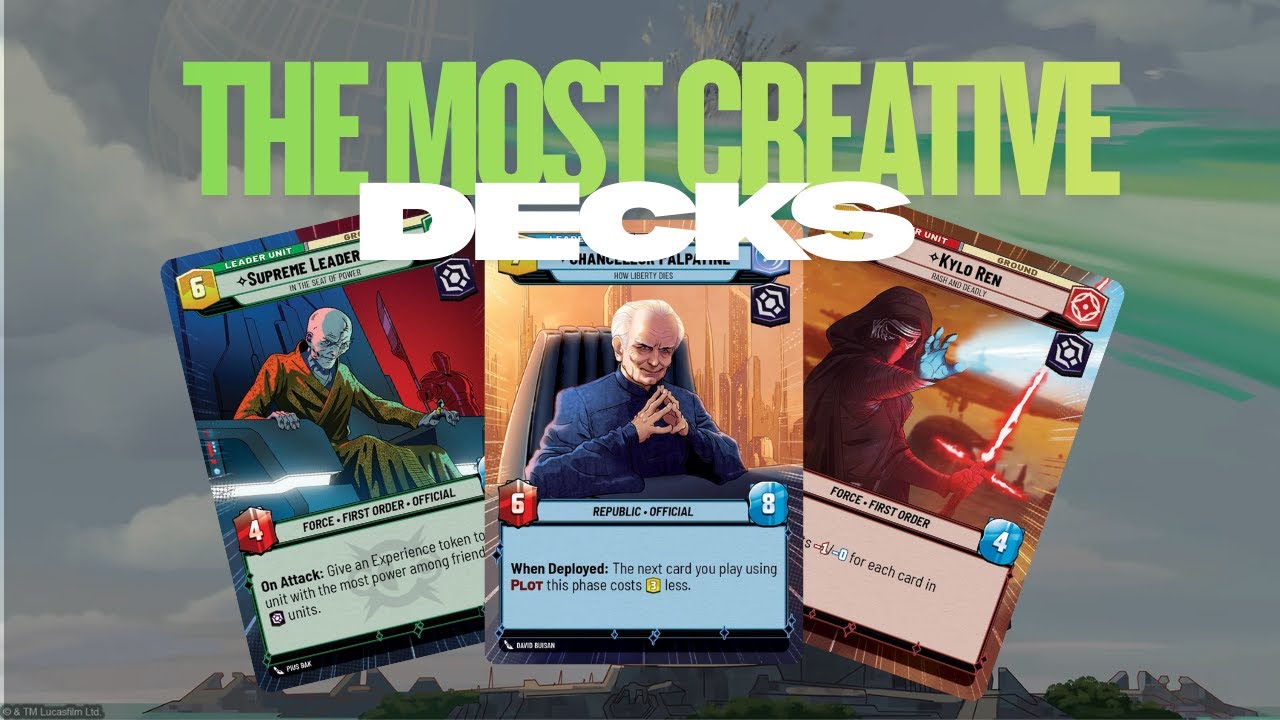 🤓 The Most UNIQUE & INNOVATIVE Decks @ the Mesa Sector Qualifier! (Star Wars Unlimited)
