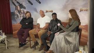 The Rock and Kevin Hart ( Which Co-star Would You Switch Bodies With? )