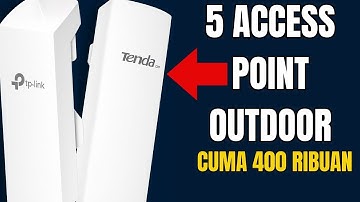 ALAT TEMBAK WIFI JAUH! 5 Acess Point Outdoor Tembus 5KM (500 Ribuan)