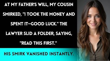 My Cousin Laughed About Stealing My Inheritance—Until the Lawyer Handed Me the Secret Folder...
