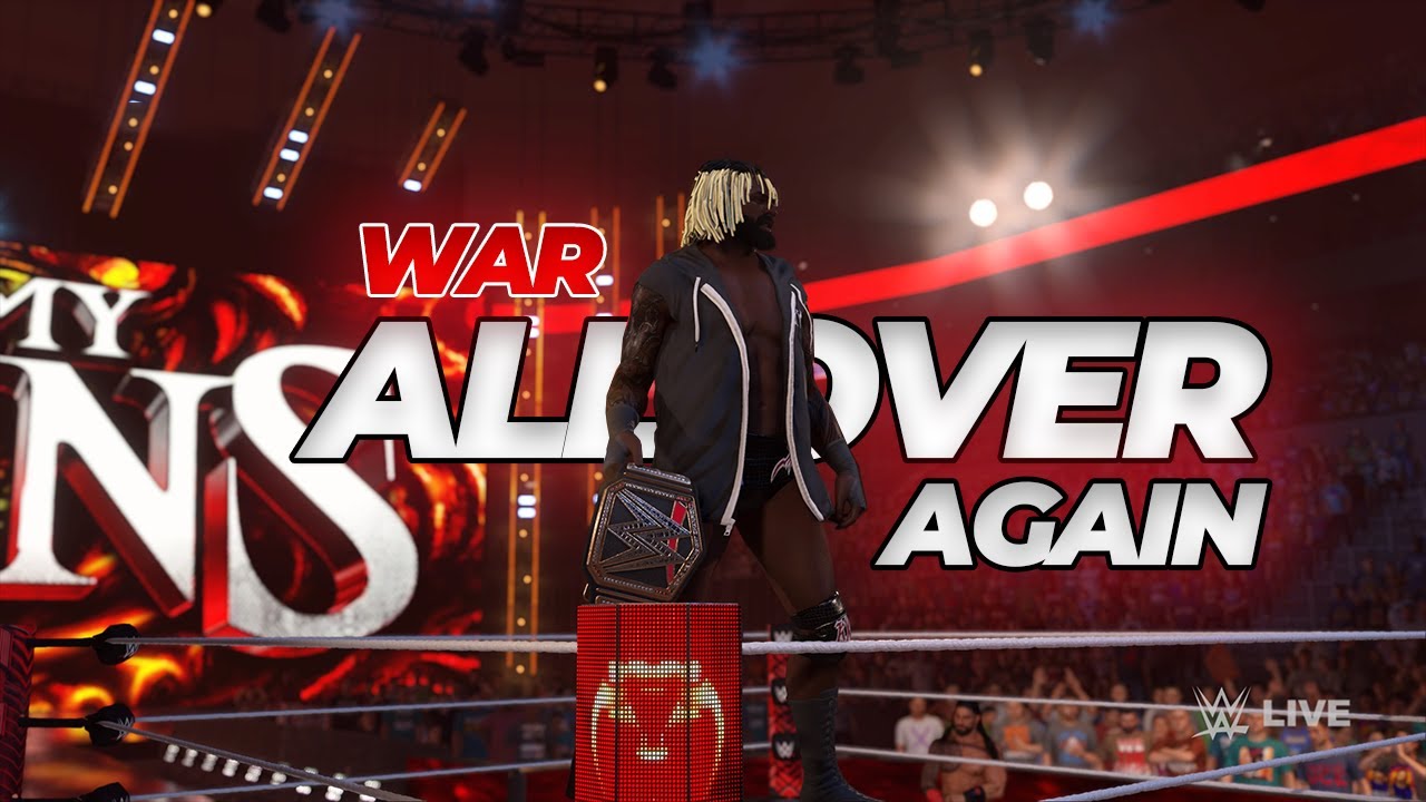 WWE 2K Custom Stories | Episode One: War All Over Again | Monday Night RAW - WWE2K23