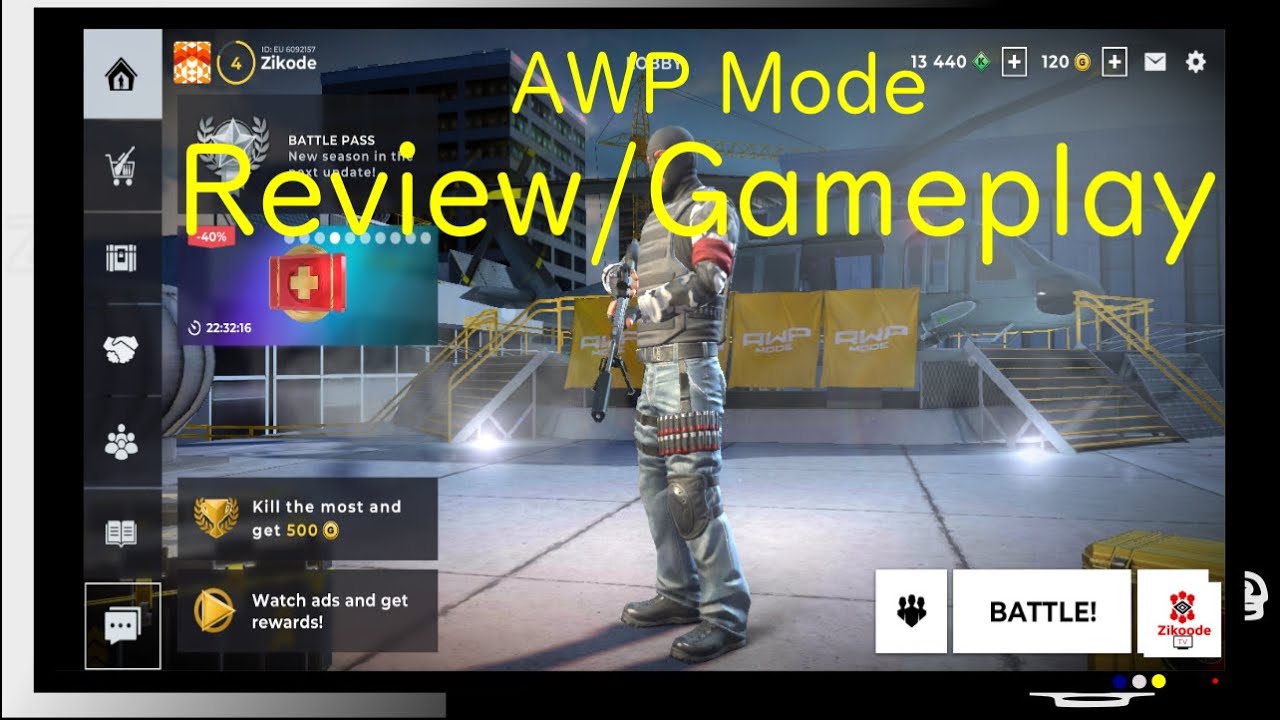 #1 AWP Mode : Online Sniper Action(Review/Gameplay)