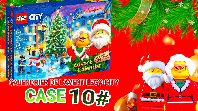 Calendrier de l'avent lego city - LEGO® CITY - 60381