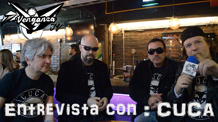 Entrevista con CUCA, Rumbo a  sus 25 Años