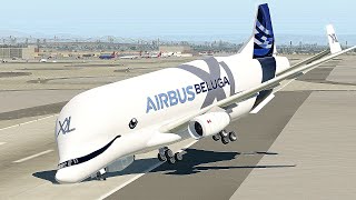 Zigzag Landing Of Airbus Beluga Overrun To The Houses