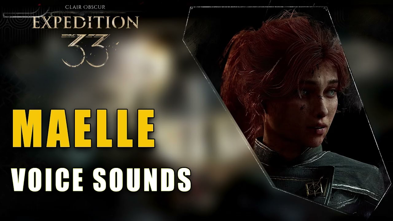 Экспедиция 33: Светотень - Голосовые реплики и усилия Маэль