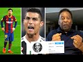 PELE FINALLY REACTs on MESSI and RONALDO BEATING HIS RECORDS! That's why he is Not a Football King!