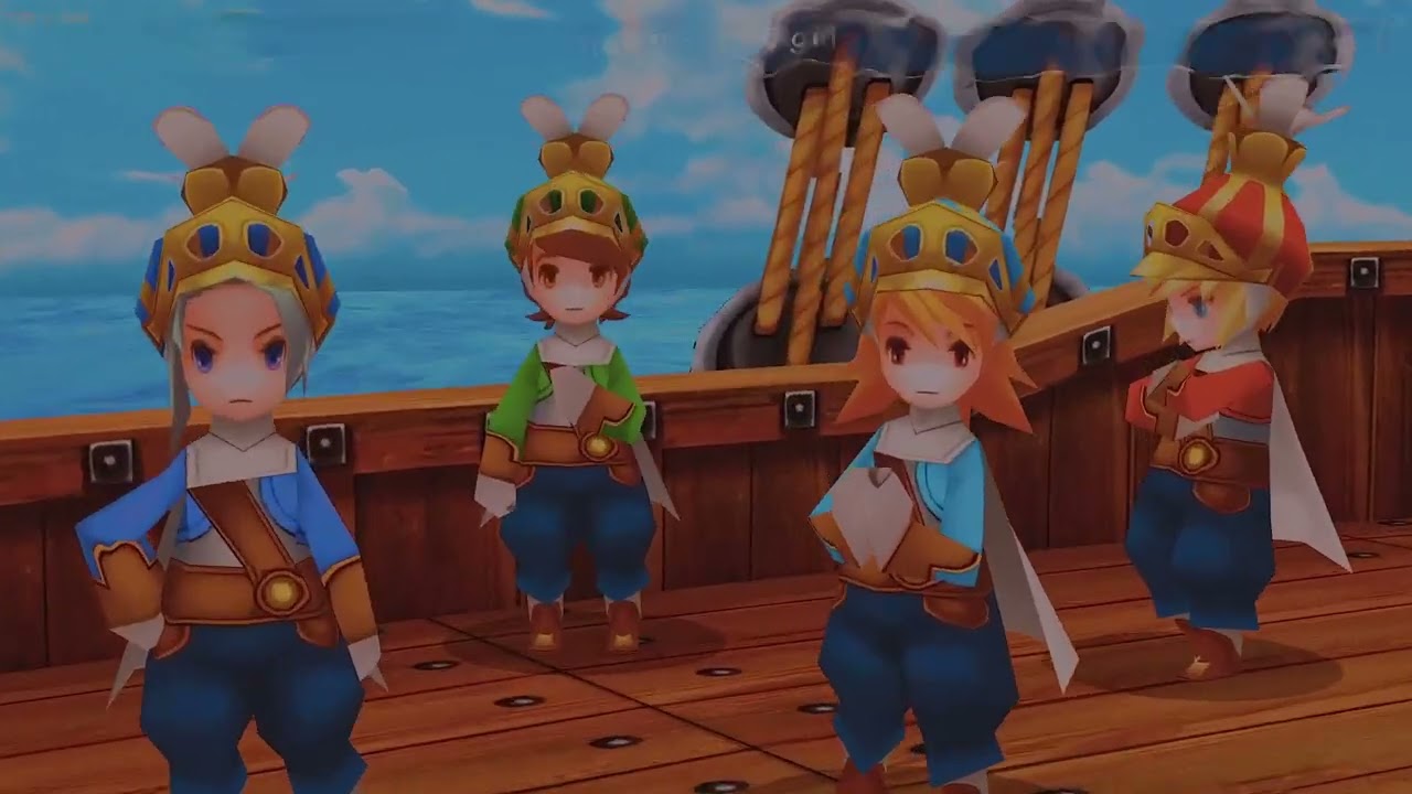 PPSSPP Final Fantasy 3 3d remake PC walkthrough 2 with hd textures and loseless scaling