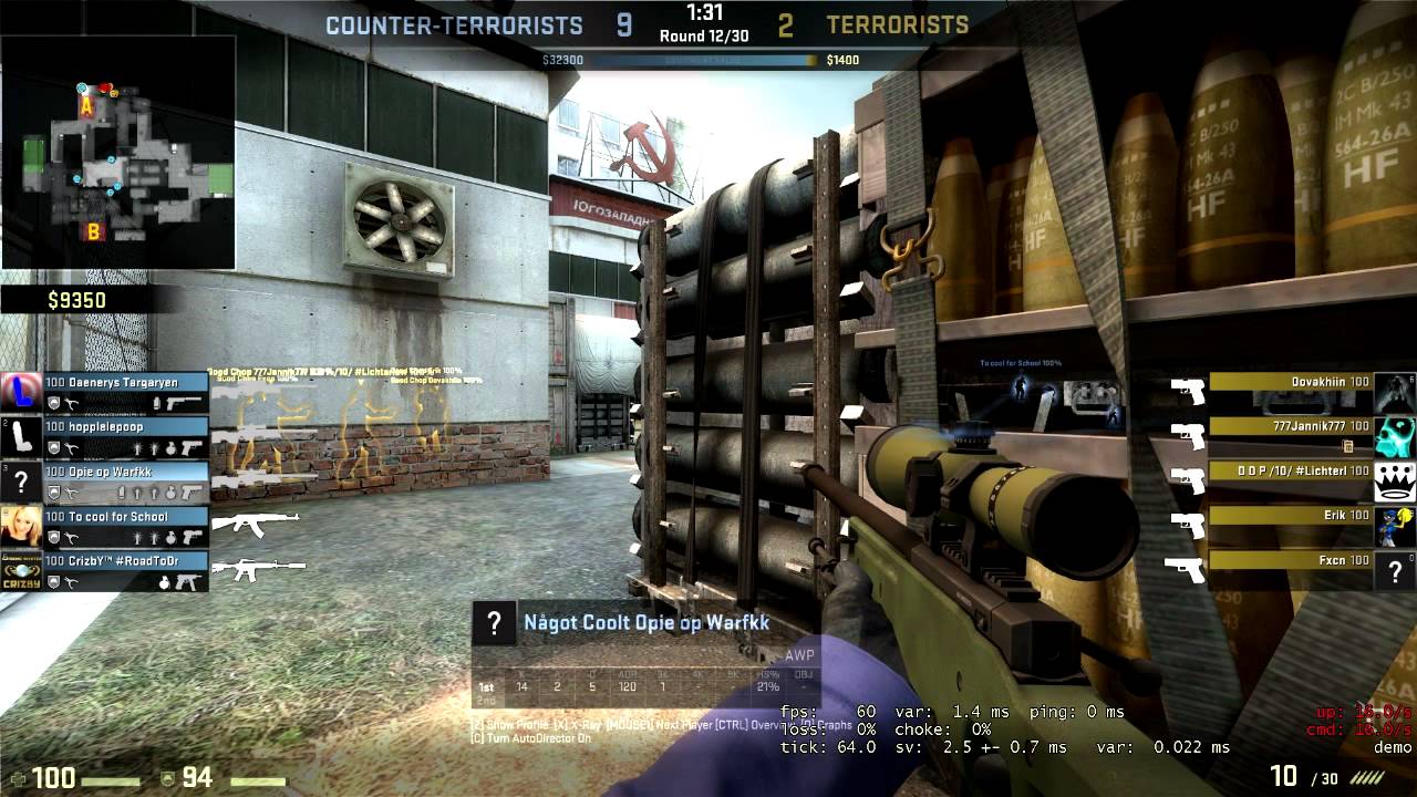 CS:GO - Epic wall bangs cache