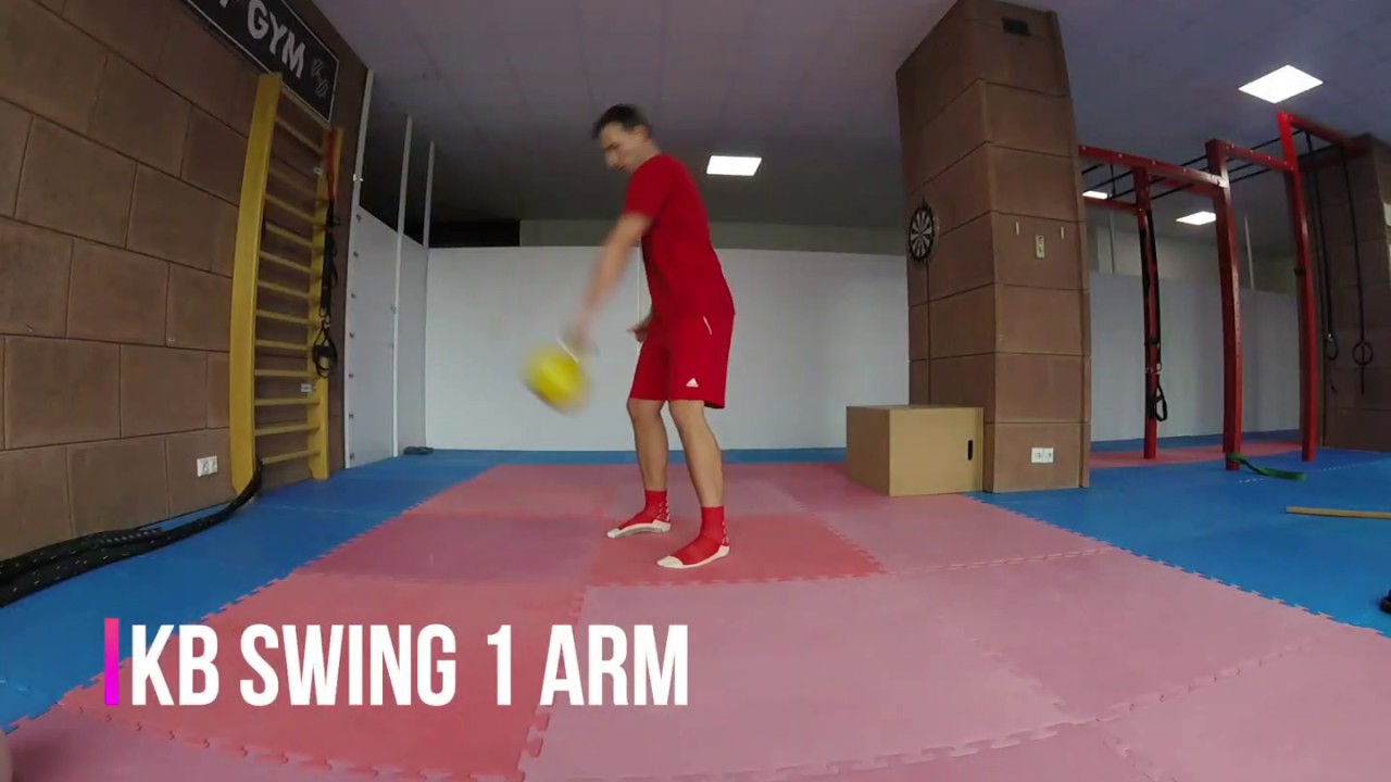 KB SWING 1 ARM Top Gym YouTube