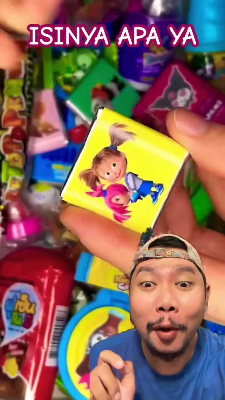 KIRAIN MAINAN TERNYATA COKLAT!!!??? #candy #satisfying #chocolate #cocomelon #mini #sweet