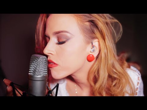 ASMR | Close-Up Face Touching, Kisses & Mouth Sounds 💋 Hand Movements for Deep Sleep