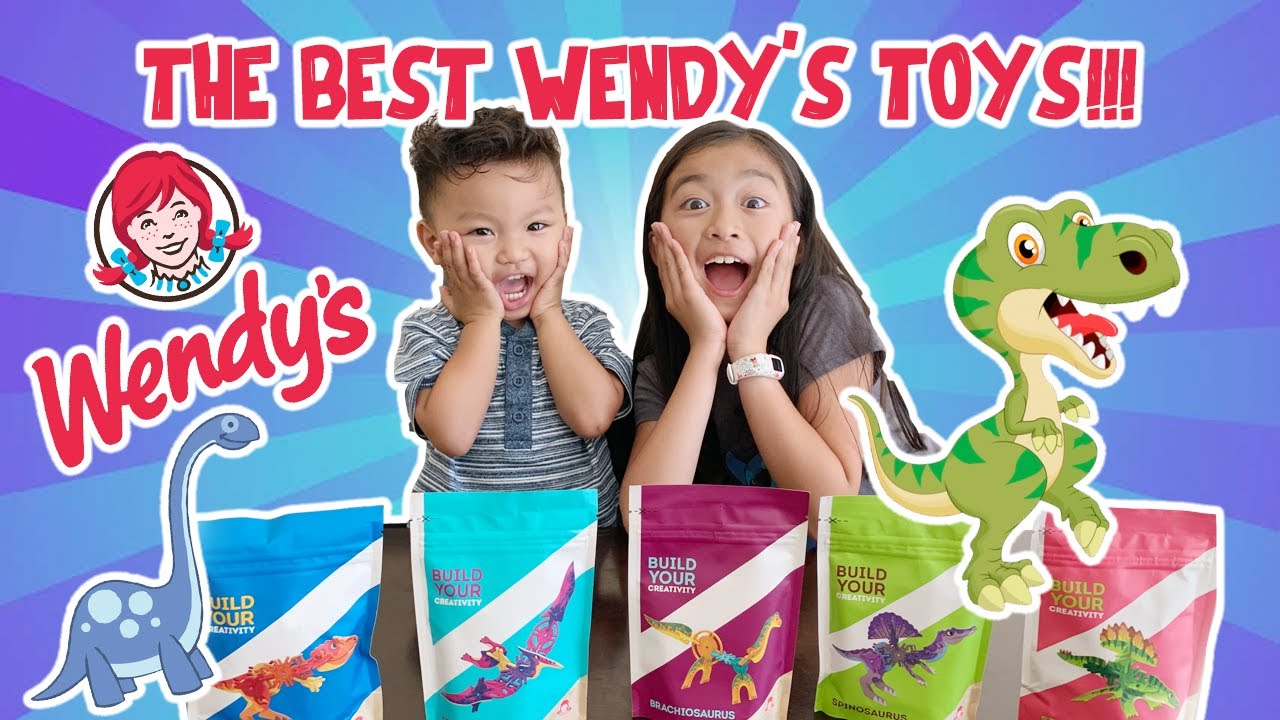 Wendy’s Kids Meal Build Your Creativity Toys Various 