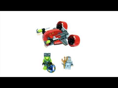 LEGO Atlantis Wreck Raider Set 8057 Speed Build - YouTube