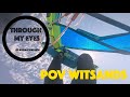 Raw pov  windy sesh at witsands  through my eyes session 1