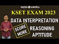 KSET 2023 | Paper- 1 | Data Interpretation | Reasoning and Aptitude | Satish Joga | @SadhanaAcademy