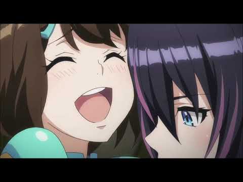 Kandagawa Jet Girls-Rin and Misa Get Walked On- Yuri Anime Moment
