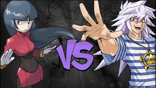 Sabrina VS Yami Bakura (Pokemon VS Yugioh) Sprite/Pixel Animation Battle