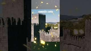 Guimarães Castle, Porto, Portugal #guimarães #castle #drone #dji #travlevlog #history #birdseyeview