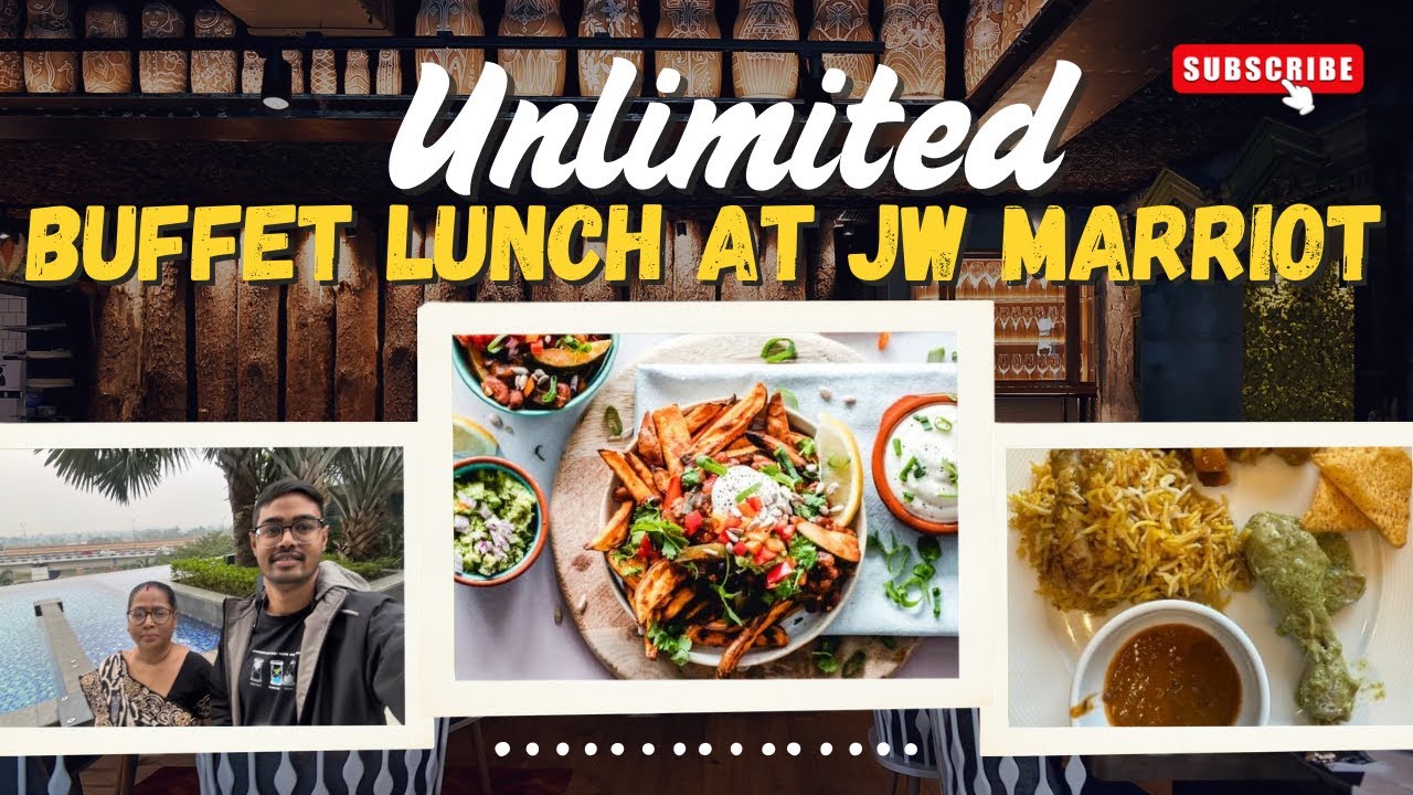 Luxury Buffet at JW Kitchen Kolkata 🍽✨ | JW Marriott Food Review | Unlimited Spread!”